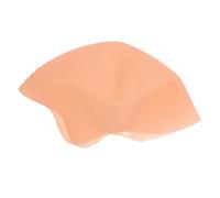Anneome Silicone Bald Cap for Monk Cosplay Elastic Tear-resistant Bald Head Cover for Halloween Party Realistic Skin-like Wig Accessory for Adults