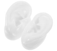 Anneome Silicone Ear Mold Teaching Model for Acupoint Learning Realistic Human Ear Structure Simulation Jewelry Display and Massage Training