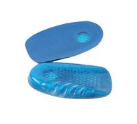 Anneome Silicone Gel Heel Cups Foot Care Insoles Half Shoe Inserts Relief Cushion Pads S for Blister Prevention and Pressure Absorption
