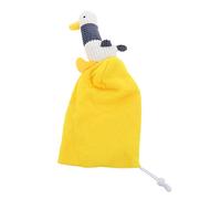 Anneome Ski Helmet Cover Elastic Skiing Helmet Protector Soft Stretchable Slip-on Cover for Adult Universal Fit 55-62cm Yellow Cartoon Chick and Bird Design for Winter Skiing