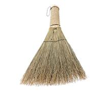 Anneome Small Desktop Dust Broom Natural Corn Whisk Hand Broom for Home Cleaning Handmade Mini Sweeping Brush for Bedroom Table Sofa and Practical Cleaning Tool