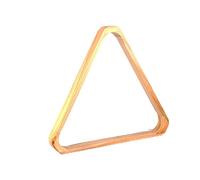 Anneome Solid Color Wooden Triangle Billiard Ball Rack Durable Snooker Tripod Frame for Pool Table Accessories Efficient Ball Organization for Standard Games