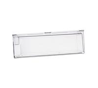 Anneome Stackable Refrigerator Drawer Bin Handle Pull-Out Fridge Storage Basket for Fruit Vegetable Food Made of PET Freezer Compartment Organizer