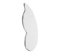Anneome Stainless Steel Face Gua Sha Tool Metal Facial Scraper for Sensitive Skin Smooth Massage Board for Skin Health and Refreshing Skincare Routine