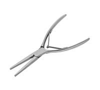 Anneome Stainless Steel Nail Shaping Sculpting Pliers Lightweight Manicure Tool for Acrylic Nail Extensions Comfortable Grip Portable Clippers for Home and Professional Salon Use