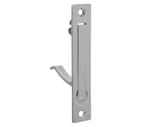 Anneome Stainless Steel Pocket Door Hidden Handle, Brushed Flush Mount Edge Pull with Spring Loaded Mechanism, Recessed Finger Pull for Sliding Pocket Doors in Home and Office