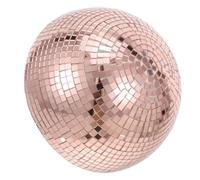Anneome Star-inspired Science Fiction Look Half Spherical Glass Reflective Garden Globe, Polished Dynamic Sculpture Outdoor Decorative Ball for Garden and Contemplation Zone, 15cm