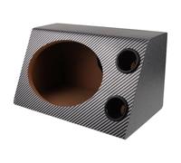Anneome Subwoofer Speaker Box Trapezoidal Car Audio Wooden Enclosure 69 Pvc for Car and Vehicle, Noise Isolation Technology, Precise Fit Design