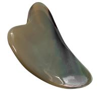 Anneome Thick Buffalo Horn Guasha Board Multi-Function Body Massage Tool for Face Neck Muscle Relaxation and Relief Suitable for Home and Travel Use