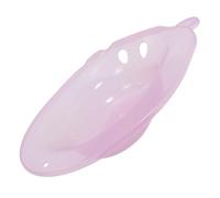 Anneome Transparent Sitz Bath Basin for Postpartum Care Thickened Material Wide Deep Design to Prevent Spillage Ergonomic Fit for Toilets for Haemorrhoid Treatment and Women's