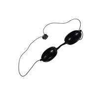 Anneome UV Eye Patch Safety Eye for Cosmetic Use Comfortable Ergonomic Design with Material Black Protective Shield for Ipl LED Infrared Therapy and Daily Wear