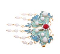 Anneome Vintage Metal Butterfly Hair Clip Chinese Style Hair Accessory for Women Sturdy and Reliable Barrette for Weddings Proms and Everyday Fashion Unique Idea