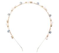 Anneome Vintage Pearl Crystal Headband with Sea Star Bridal Headdress Elegant Beach Wedding Hair Accessory for Women and Suitable for Mermaid Costume Birthday Engagement and Photo Shoots