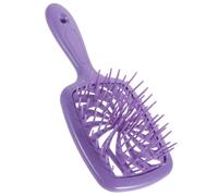 Anneome Volumizing Hollow Tooth Comb for Women Anti-static Detangler Brush for Wet and Dry Hair Styling Scalp Massaging Hairbrush with Frizz Reduction Wide Tooth Design for Thick and Curly