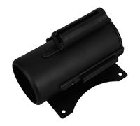 Anneome Wall Mount Retractable Belt Barrier with 2m Nylon Strap and Iron Housing for Crowd Control, Secure Wall Attachment, Continuous Queue Solution, for Grocery Retail Stores