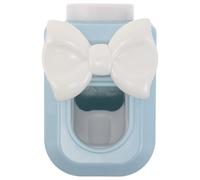 Anneome Wall Mounted Toothpaste Squeezer for Boys and Girls Bowknot Design Bathroom Organizer Tube Squeezer Dispenser