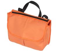 Anneome Wheelchair Hanging Storage Bag with Weather-Resistant Side Pockets Organizer for Mobility Aid Compact Space-Saving Design High Visibility Orange for Travel Hospital and Daily Use