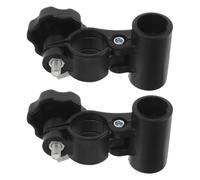 Anneome Wheelchair Table Bracket Clamp Plastic Metal Support for Seniors Adults Fast Attachment Detachable Tray Fixer Compatible with Standard Wheelchair Boards for Dining and Writing