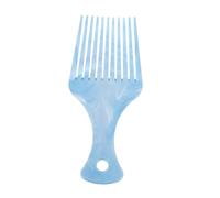 Anneome Wide Tooth Hair Pick Comb for Men and Women Plastic Afro Styling Tool with Gentle Detangling Teeth Suitable for Curly Thick Long and Short Hair Grooming and Beard Styling