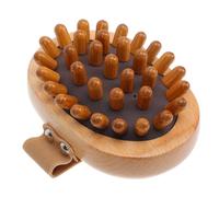 Anneome Wooden Airbag Acupoint Massager Body Brush for Home Use Beech Material Meridian Massage Tool for Muscle Relaxation Skin-Friendly Design for Back Belly Neck and Full Body