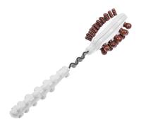 Anneome Wooden Double-Head Body Massage Hammer Stick Multi-Point Grip, Flexible Curved Design for Neck, Back, and Foot Muscle Relief, Portable Body Massage Tool for Trigger Point Therapy