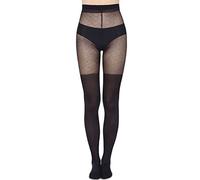 Annes styling Black Tights Overknee high socks imitation pattern 20/60 DEN, Nero Mia XS/S