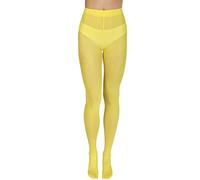 Annes styling Plain Womens Tights 40 Denier Matt Semi-opaque Microfiber Classic Pantyhose Zarra, Giallo XL