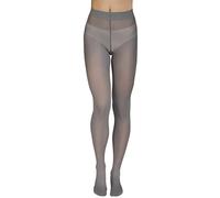 Annes styling Plain Womens Tights 40 Denier Matt Semi-opaque Microfiber Classic Pantyhose Zarra, Grigio Medio M