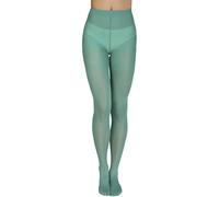 Annes styling Plain Womens Tights 40 Denier Matt Semi-opaque Microfiber Classic Pantyhose Zarra, Verdino M