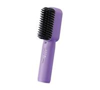 Anneth Mini Hair Straighteners 2500 mAh Warm Comb Wireless and Straightening Hair Styling Appliances Warm Comb Home-A