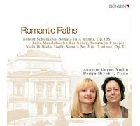 Annette Unger - Gade: Romantic Paths [Annette Unger, Dariya Hrynkiv] [CD]