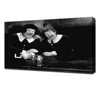 Annex Laurel Hardy Devil s Brother The 02 - Canvas Print On A Wooden Frame - Perfect Picture For Wall Decoration