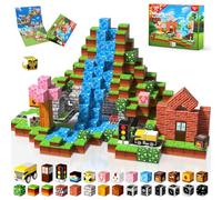 Annexfun Magnetic Blocks 100 pcs STEM Toys for Kids Ages 3-8, Magnetic Building Blocks Educational Construction Set - Gift for Girls & Boys 3-10, Learning Toys for Toddlers