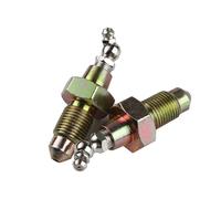 ANNHOO999 2PC Track Adjuster Grease Valve For Cat Hitachi John Deere JD 240DLC 135D 350GLC 130G - Stainless Steel or Aluminum - Heavy Machinery Parts - Grease Valve - VALVE