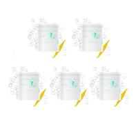 Annhua Orthodontic Elastic Bands 500 Pcs Braces Bands with 5 Pcs Placers, Rubber Dental Elastics for Teeth Gap, Braces, and Crooked Teeth (Monkey 3/8" 4.5OZ)