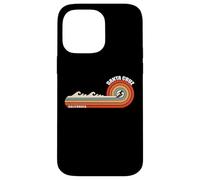 Anni '70 '80 California CA Retro Tramonto City Santa Cruz Case for iPhone 14 Pro Max