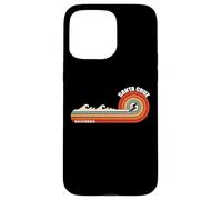 Anni '70 '80 California CA Retro Tramonto City Santa Cruz Case for iPhone 15 Pro Max