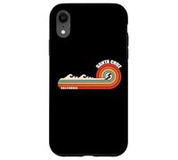 Anni '70 '80 California CA Retro Tramonto City Santa Cruz Case for iPhone XR
