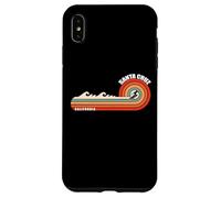 Anni '70 '80 California CA Retro Tramonto City Santa Cruz Case for iPhone XS Max