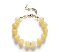 ANNI LU Ball Bracelet Goldplated Brass 241-10-04 - Woman Yellow