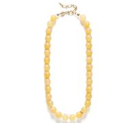 ANNI LU Ball Necklace 18 ct. Goldplated Brass 241-20-38 - Woman Yellow