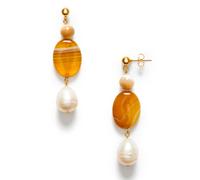ANNI LU Desert Dreamer Butterscotch Earrings Goldplated Brass 252-30-46 - Woman - Brass Gold/Yellow