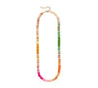 ANNI LU Fantasy Necklace 18 ct. Goldplated Brass 231-20-38 - Woman - Brass Gold/Multicoloured Adjustable
