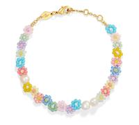 ANNI LU Fleur Bracelet 18 ct. Goldplated Brass 251-10-26 - Woman - Brass Multicoloured