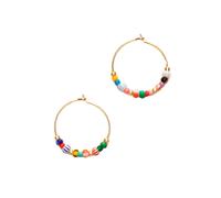 ANNI LU Golden Alaia Earrings Goldplated Brass 201-30-11 - Woman - Brass Multicoloured