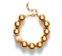 ANNI LU Hi Ho Gold Bracelet 18 ct. Goldplated Brass 252-10-15 - Woman - Brass Gold 18 cm