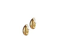 ANNI LU High Tide Earrings 18 ct. Goldplated Brass 212-30-20 - Woman - Brass Gold