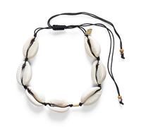 ANNI LU Shelly Ankle chain 18 ct. Goldplated Brass 221-50-39 - Woman Black