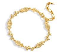 ANNI LU Summerstuff Bracelet 18 ct. Goldplated Brass 251-10-10 - Woman - Brass Gold