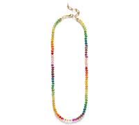 ANNI LU Tennis Kinda Necklace 18 ct. Goldplated Brass 241-20-42 - Woman Multicoloured